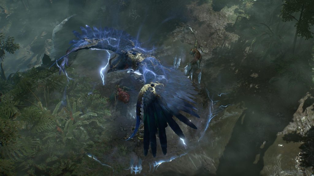 Diablo 4 Geistgeborener in Vessel of Hatred im Kampf gegen Dämonen