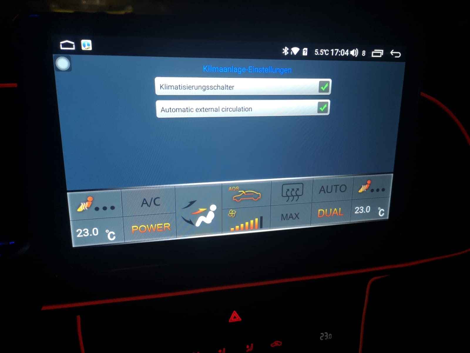 Android Radio Einstellungen Klima einstelungen_62_11zon