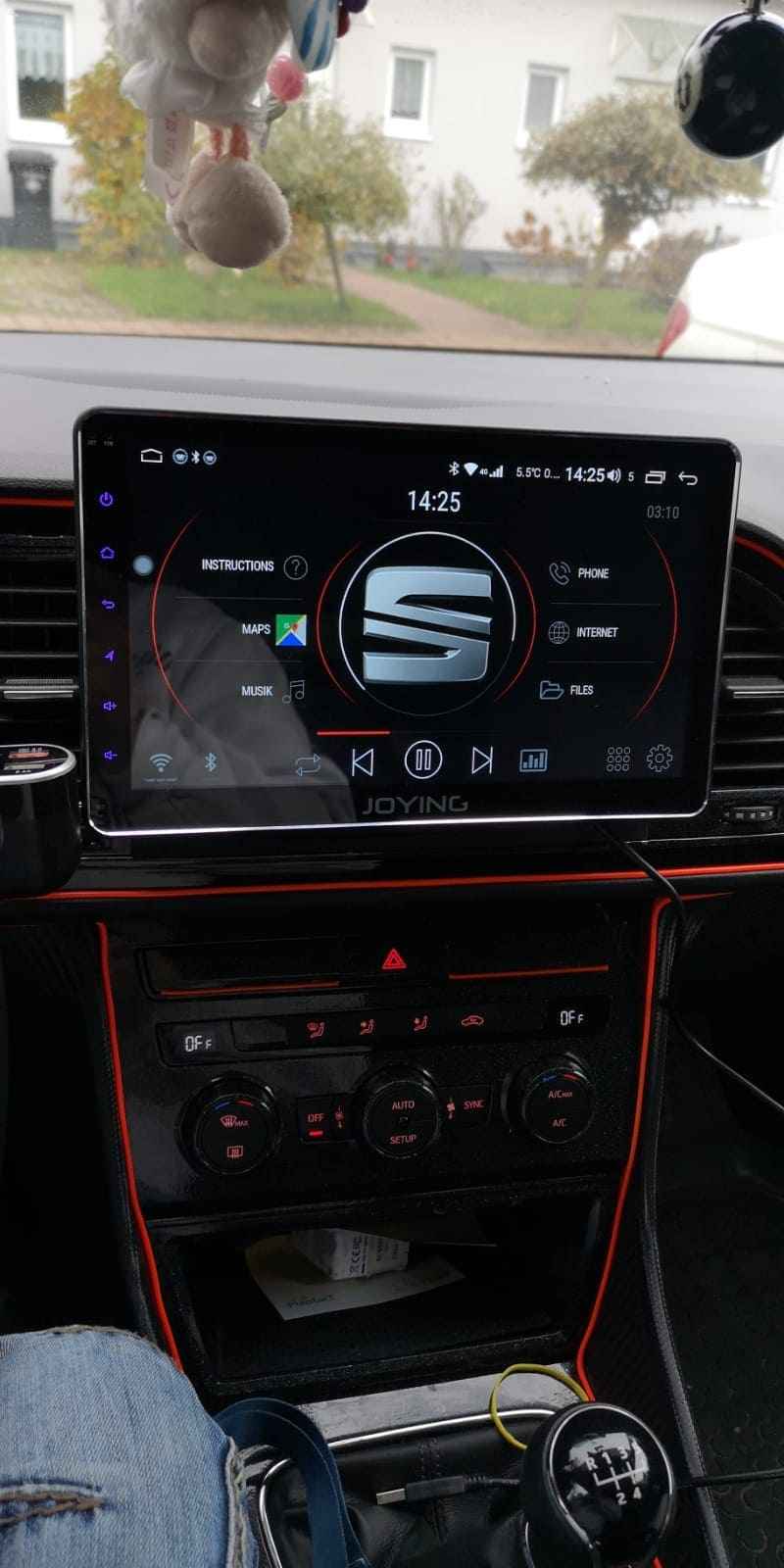 Joying 4 GB 64 GB Android 8.1 HD IPS Bildschirm Auto GPS Navigation Single Din DSP Radio Ansicht2_79_11zon