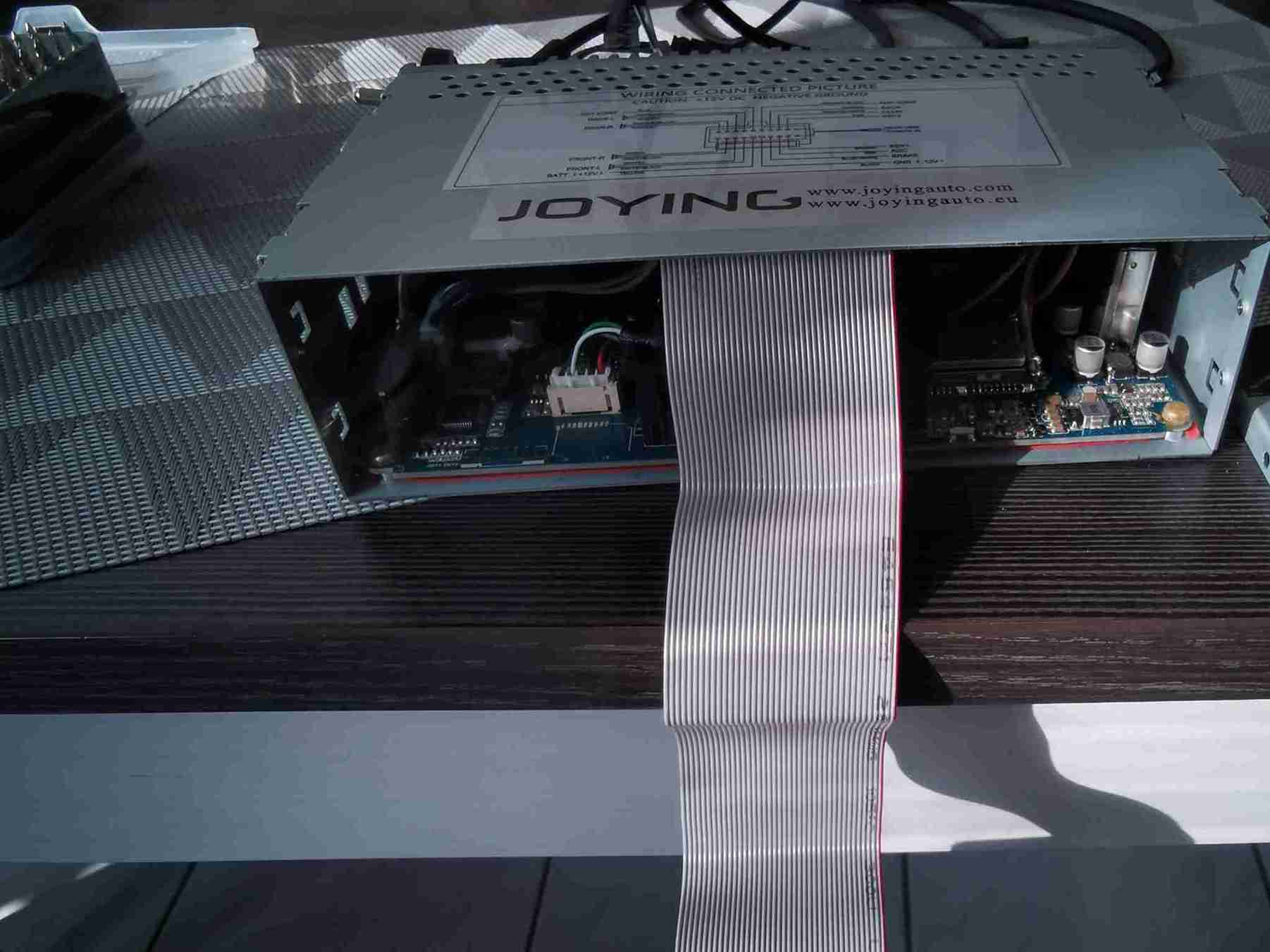 Joying Unit Einbau ins Handschuhfach Seat Leon 5F