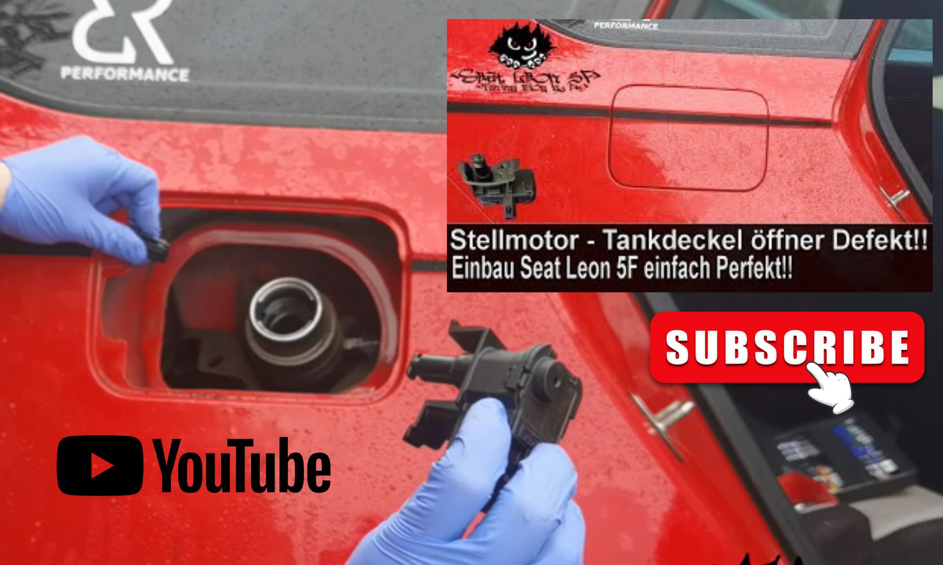 Tankdeckel Video Seat Leon 5F Tuning Blog by cK