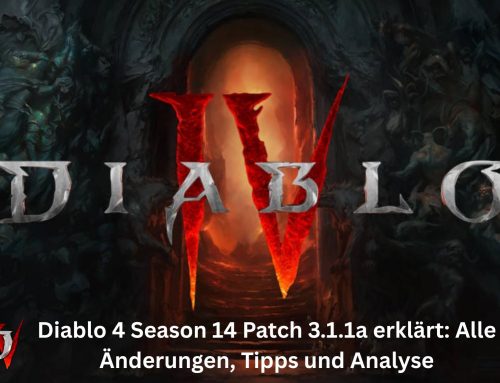 Diablo 4 Season 14 Patch 3.1.1a Patch-Magie und Chaos