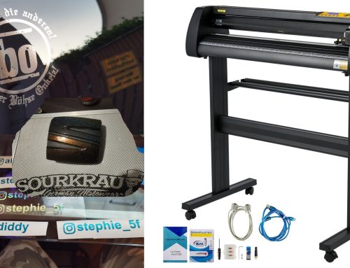 VEVOR SK 870 einstellen Schneideplotter