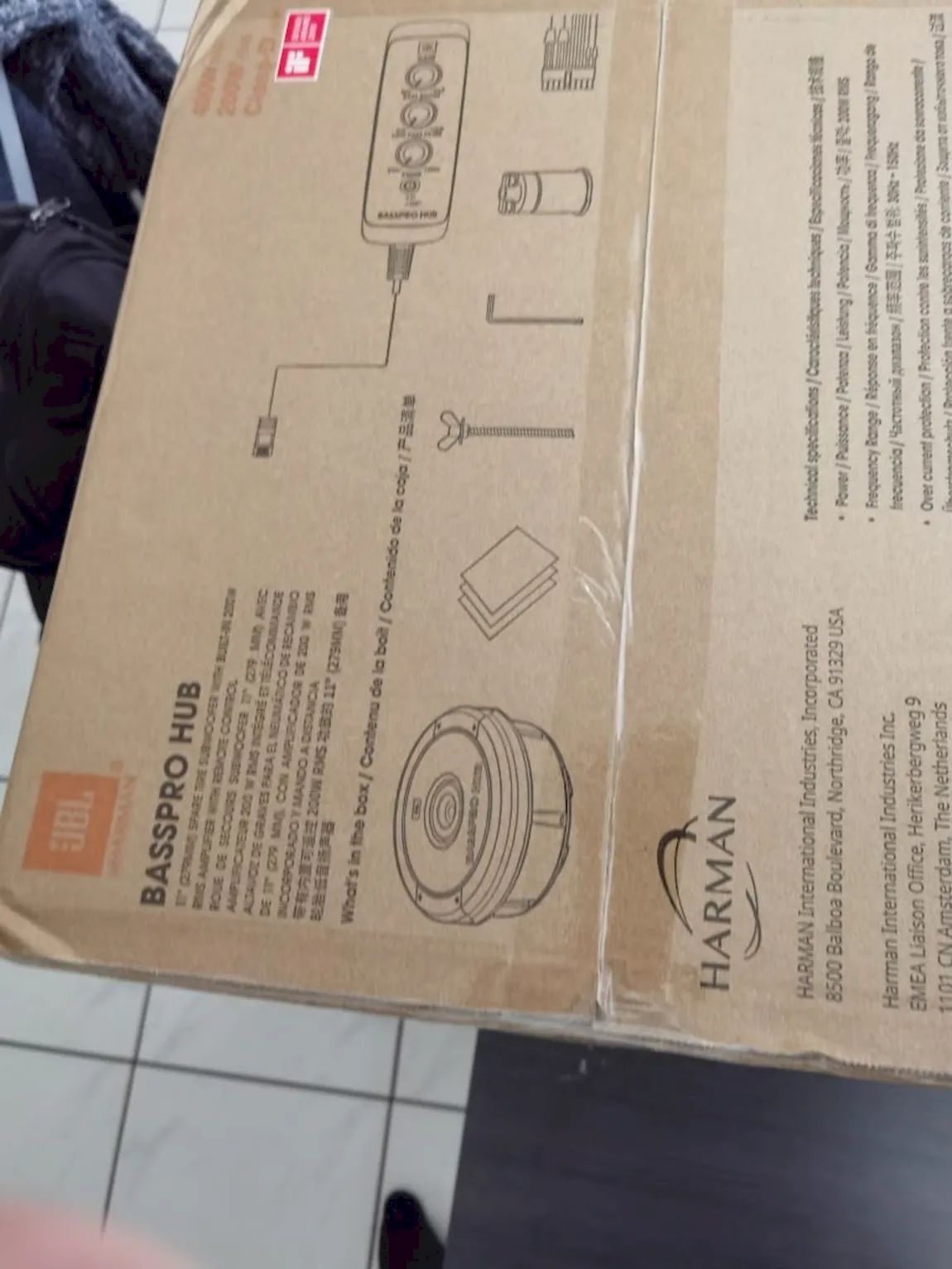 JBL Basspro Hub Subwoofer K951642 Paket 2
