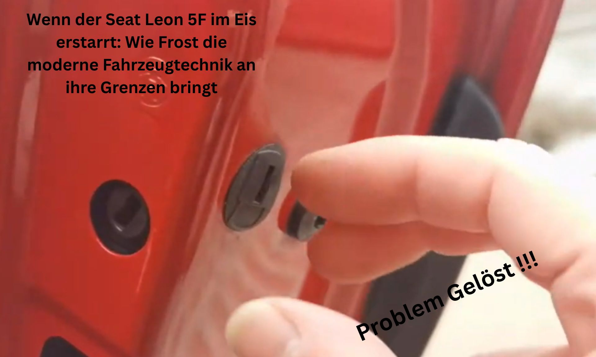 Seat Leon 5F Zentralverriegelung Winterproblem