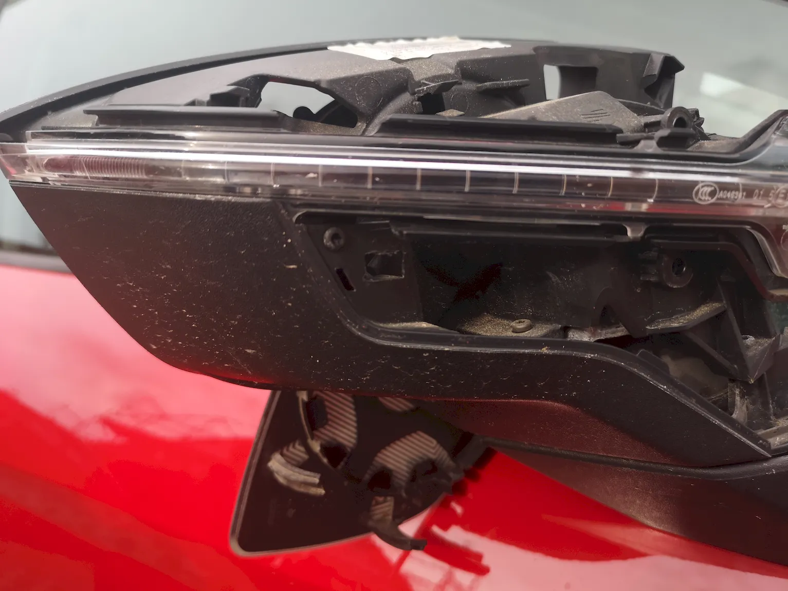 Seat Leon 5F originale Seitenblinker ohne Seitenspiegel verkleidung Skullcap