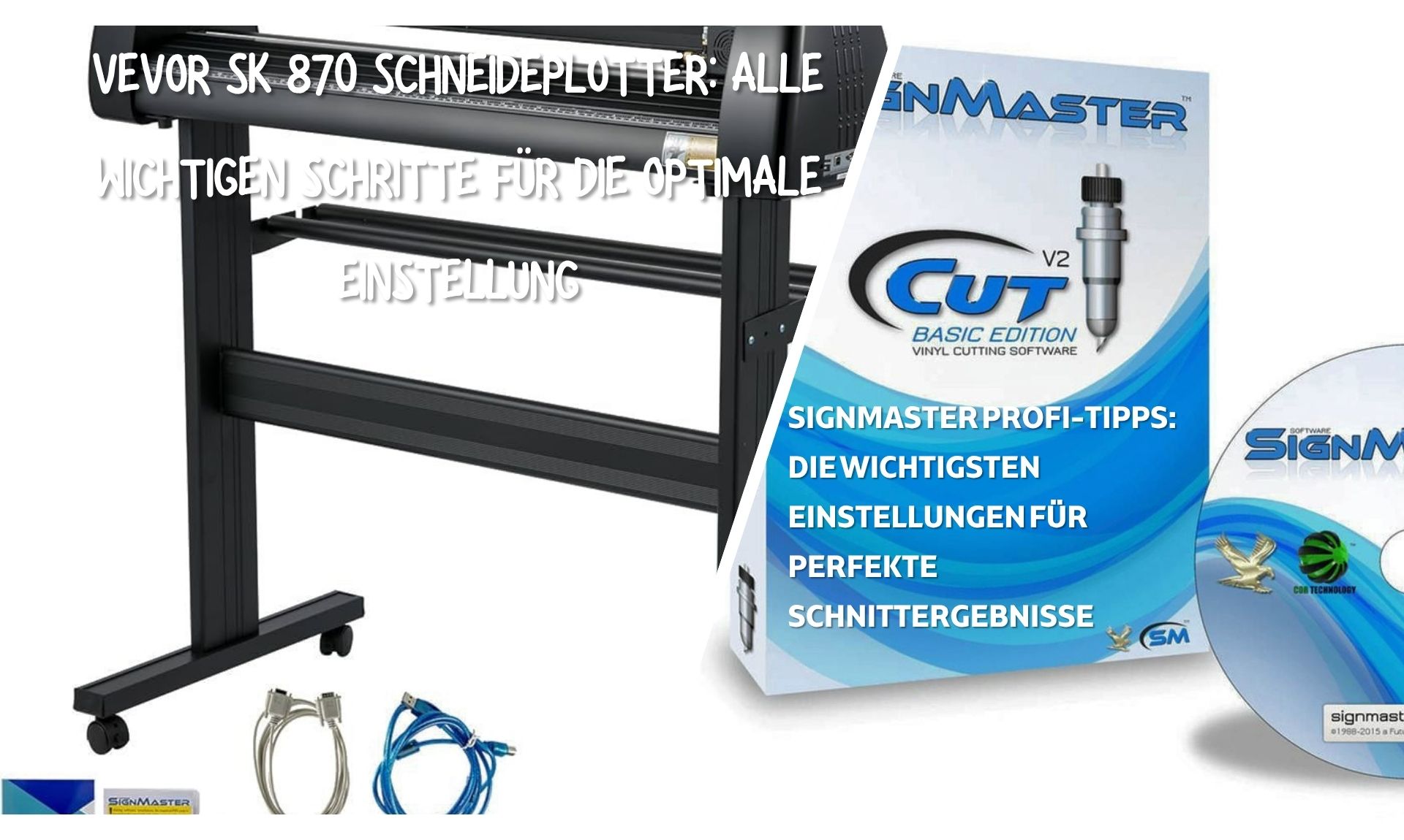 VEVOR SK 870 einstellen