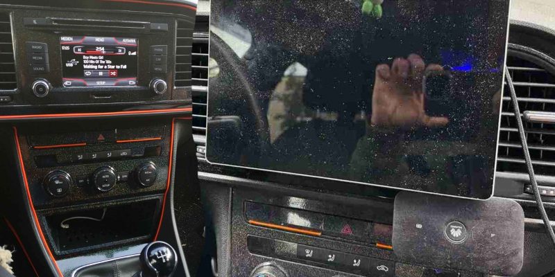 Ausbau des Werksradio des Seat Leon 5F